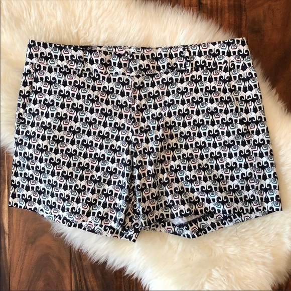 Banana Republic Pants - Banana Republic Elephant Print Shorts Size 6